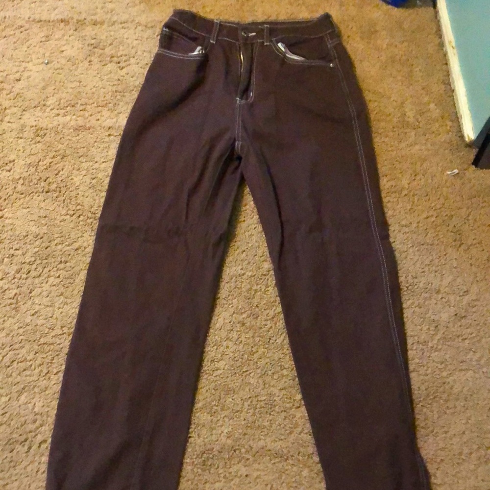 Brown jeans